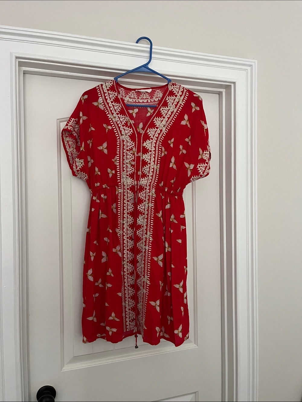 Red Detailed Dress